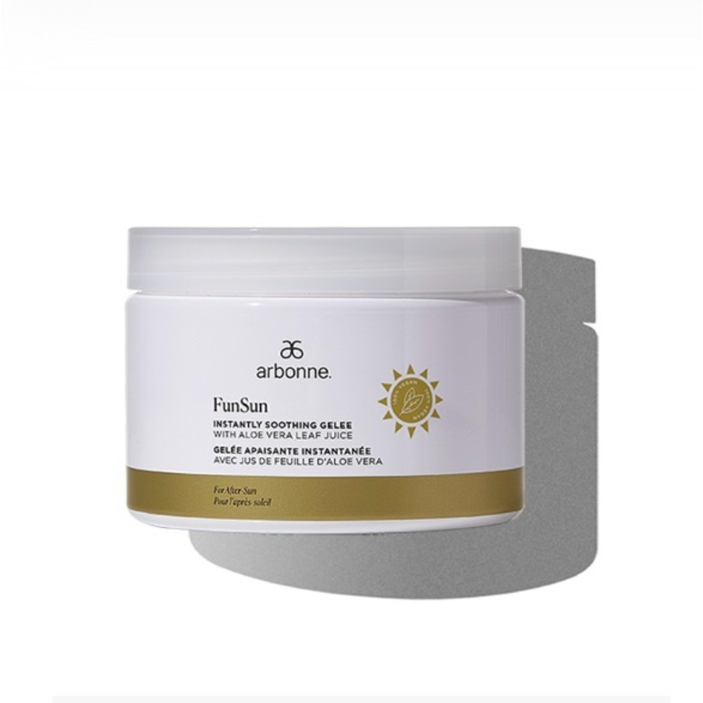 NEW Arbonne Funsun Instantly Soothing Gelee with Aloe Leaf Juice